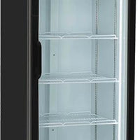 New Air - 24" Single Glass Door Refrigerated Merchandiser with Illuminated Canopy - NGR-036-H