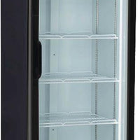 New Air - 27" Single Glass Door Freezer Merchandiser with Illuminated Canopy - NGF-054-H
