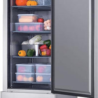 New Air - 27.50" Single Solid Door Stainless Steel Reach-In Refrigerator - NSR-050-H