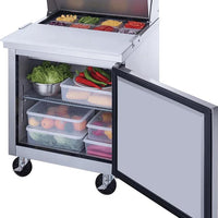 New Air - 29" Mega Top Refrigerated Salad and Sandwich Prep Table - NPT-029-MSA
