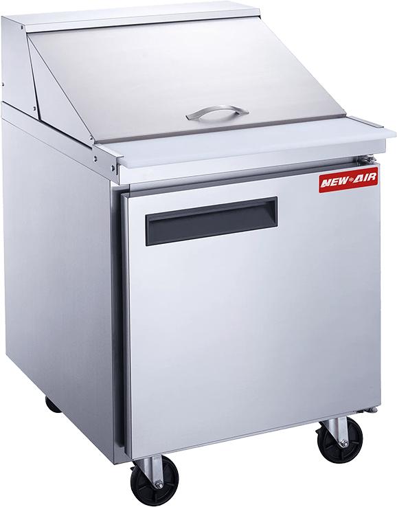 New Air - 29" Mega Top Refrigerated Salad and Sandwich Prep Table - NPT-029-MSA
