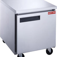 New Air - 29" Stainless Steel One Door Undercounter Freezer - NUF-029-SS