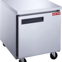 New Air - 29" Stainless Steel Single Door Undercounter Refrigerator - NUR-029-SS