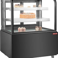 New Air - 36" Curved Glass Refrigerated Display Case - NDC-36-CG