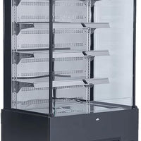 New Air - 40" Refrigerated Vertical Open Merchandiser, Shallow Depth - NOM-40-S