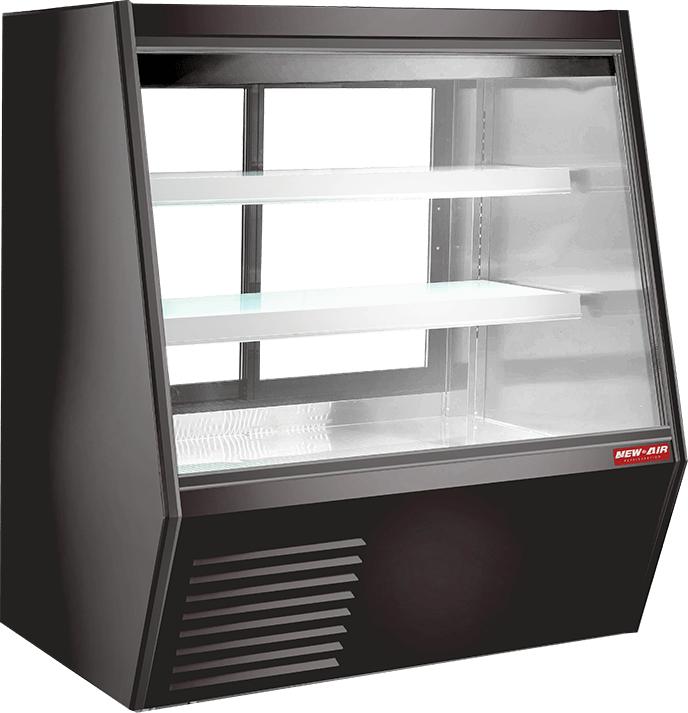 New Air - 48" Gravity Coil Refrigerated Deli Display Case - NDDC-48-GC