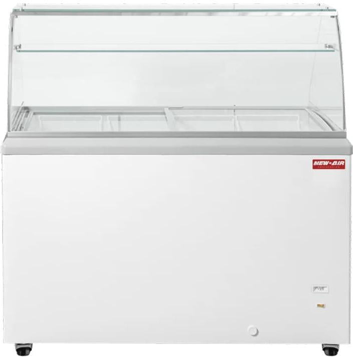 New Air - 50" Ice Cream Dipping Cabinet with 8 Tubs - NIF-50-DC