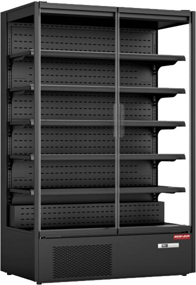 New Air - 50" Two Door Panoramic Multi Deck Refrigerated Merchandiser - NMD-50-2H