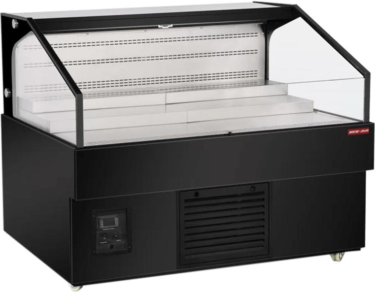 New Air - 52" Low Horizontal Open Merchandiser - NOM-52-LSB