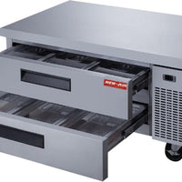 New Air - 52" Two Drawer Refrigerated Chef Base - NCB-052-SS