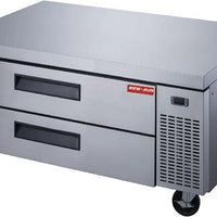 New Air - 52" Two Drawer Refrigerated Chef Base - NCB-052-SS