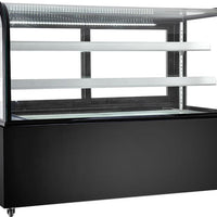 New Air - 60" Curved Glass Refrigerated Display Case - NDC-60-CG