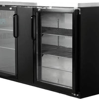 New Air - 69" Glass Door Back Bar Cooler - NBB-69-SG