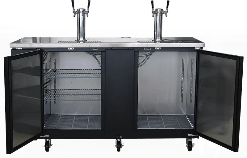 New Air - 69" Solid Door Beer Dispenser - NBD-69-SB