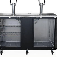 New Air - 69" Solid Door Beer Dispenser - NBD-69-SB