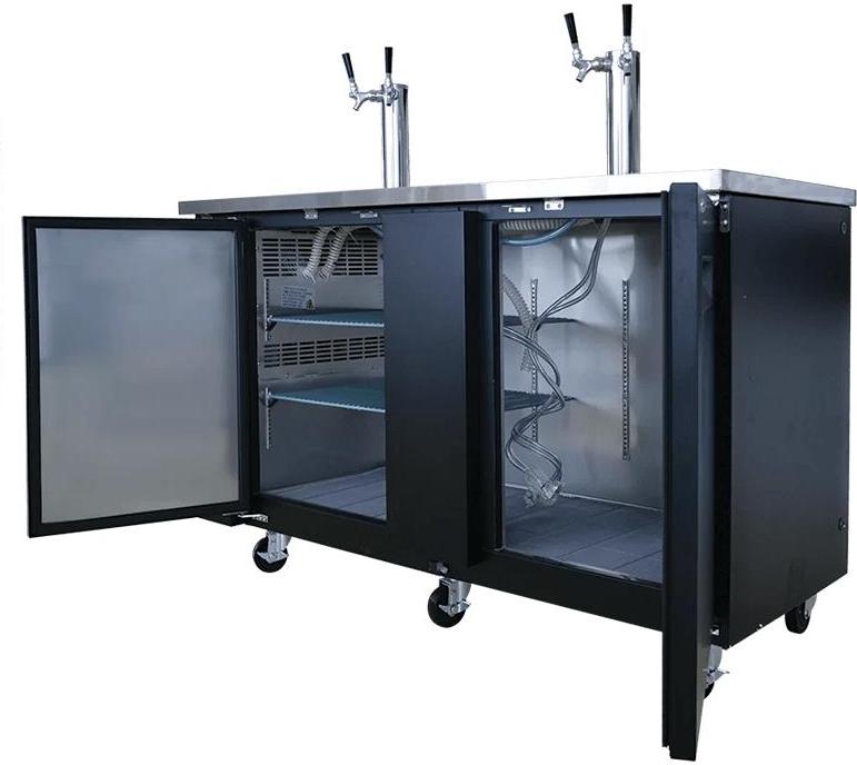 New Air - 69" Solid Door Beer Dispenser - NBD-69-SB