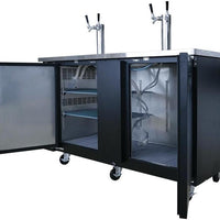 New Air - 69" Solid Door Beer Dispenser - NBD-69-SB