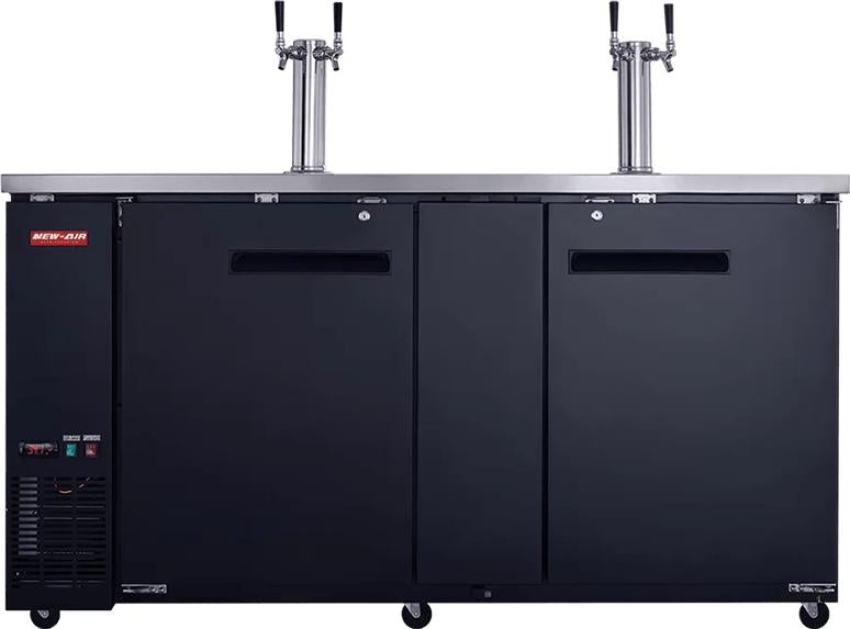 New Air - 69" Solid Door Beer Dispenser - NBD-69-SB