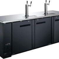 New Air - 90" Solid Door Beer Dispenser - NBD-90-SB