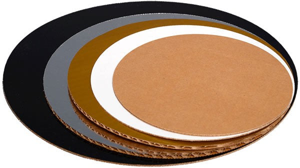 New Method Packaging - 10" Corrugated Baking Circles, 250/bn - CCW10
