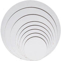 New Method Packaging - 12" Corrugated Baking Circles, 250/bn - CCW12