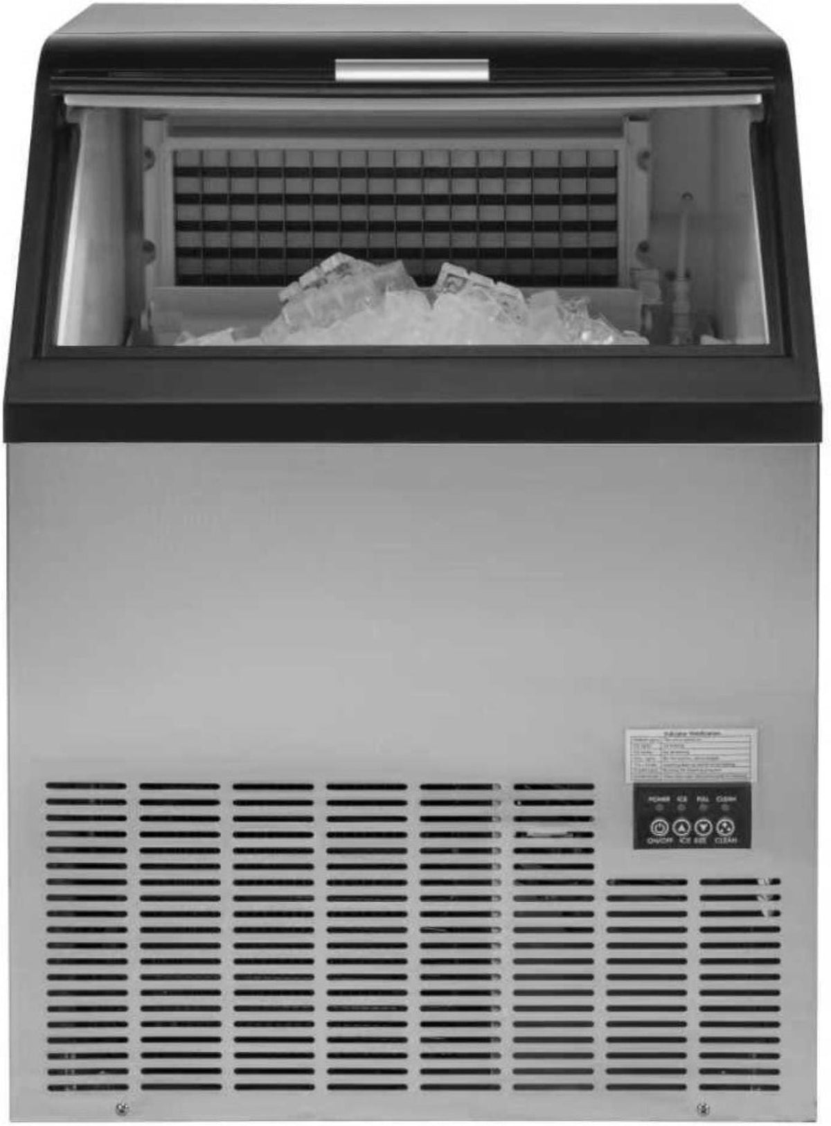 Noriota - 120 lbs Full Cube Undercounter Ice Machine - NI120F