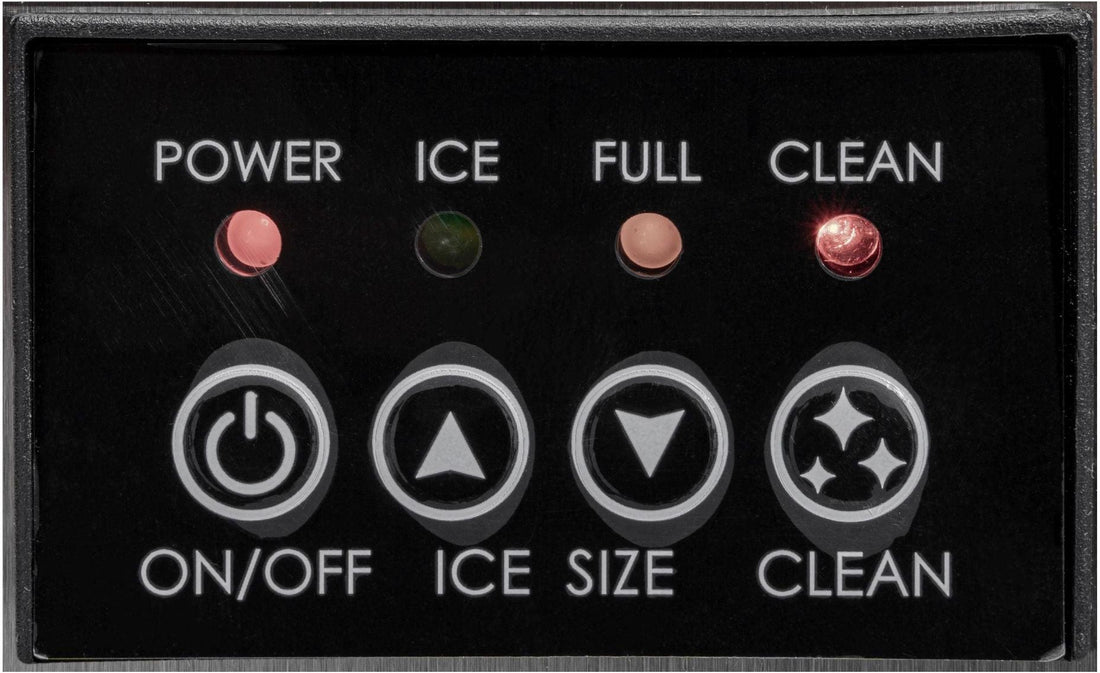 Noriota - 120 lbs Full Cube Undercounter Ice Machine - NI120F