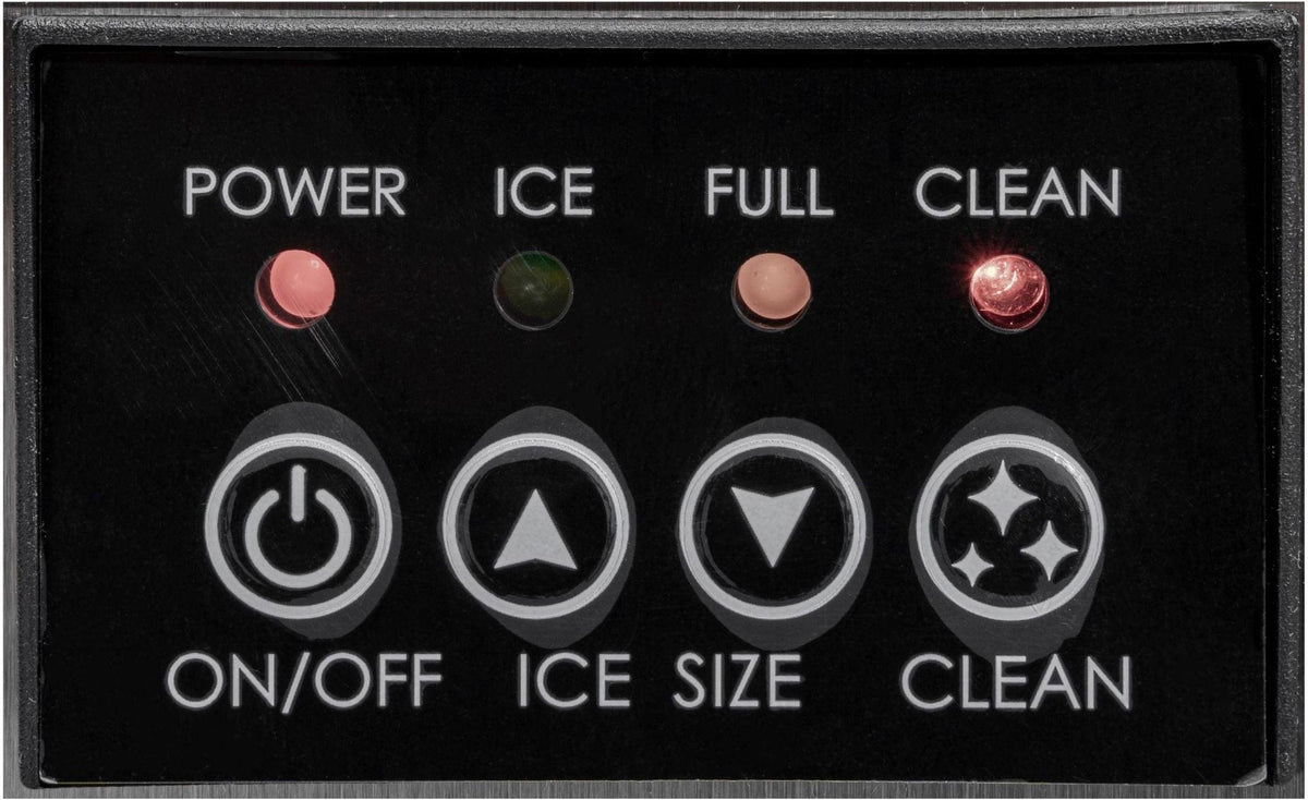 Noriota - 120 lbs Full Cube Undercounter Ice Machine - NI120F