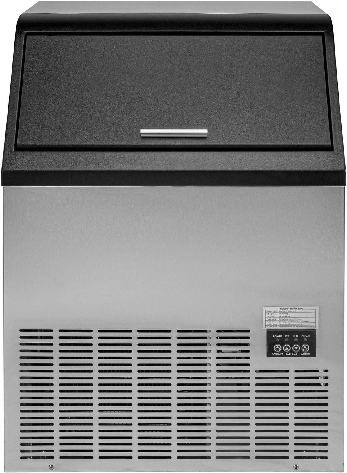 Noriota - 120 lbs Full Cube Undercounter Ice Machine - NI120F