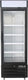 Noriota - 23 Cu Ft Black 1 Glass Door Merchandiser Freezer - NMF23B