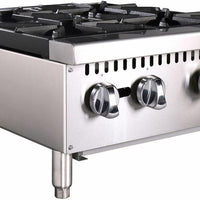 Noriota - 24" 4 Burners Commercial Gas Hot Plate - NHP24 - ETA MID AUGUST