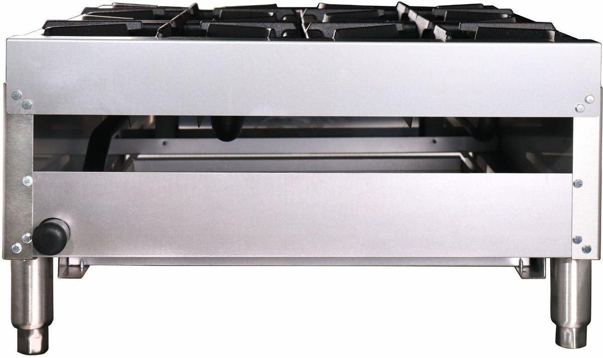 Noriota - 24" 4 Burners Commercial Gas Hot Plate - NHP24 - ETA MID AUGUST