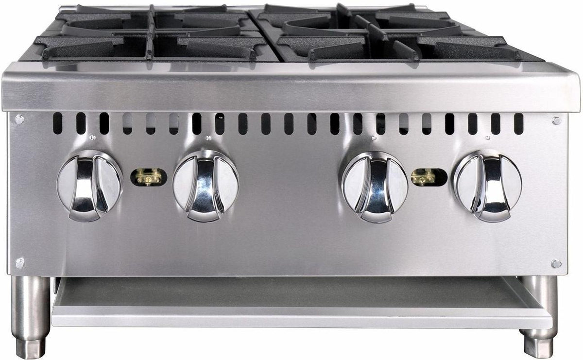Noriota - 24" 4 Burners Commercial Gas Hot Plate - NHP24 - ETA MID AUGUST