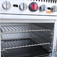 Noriota - 24" Commercial Gas Range with 4 Burners and Oven - NR24 - ETA MID AUGUST