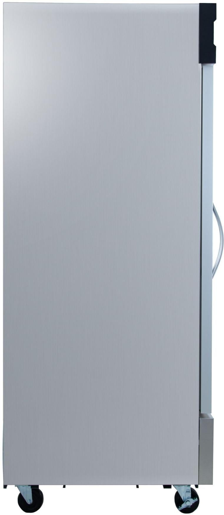 Noriota - 27.2" 1 Glass Door Commercial Reach-In Refrigerator - NR23G