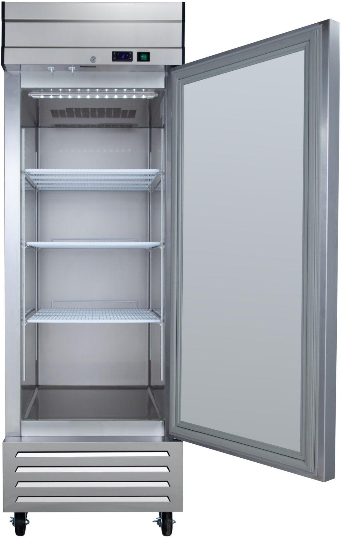 Noriota - 27.2" 1 Solid Door Commercial Reach-In Freezer - NF23