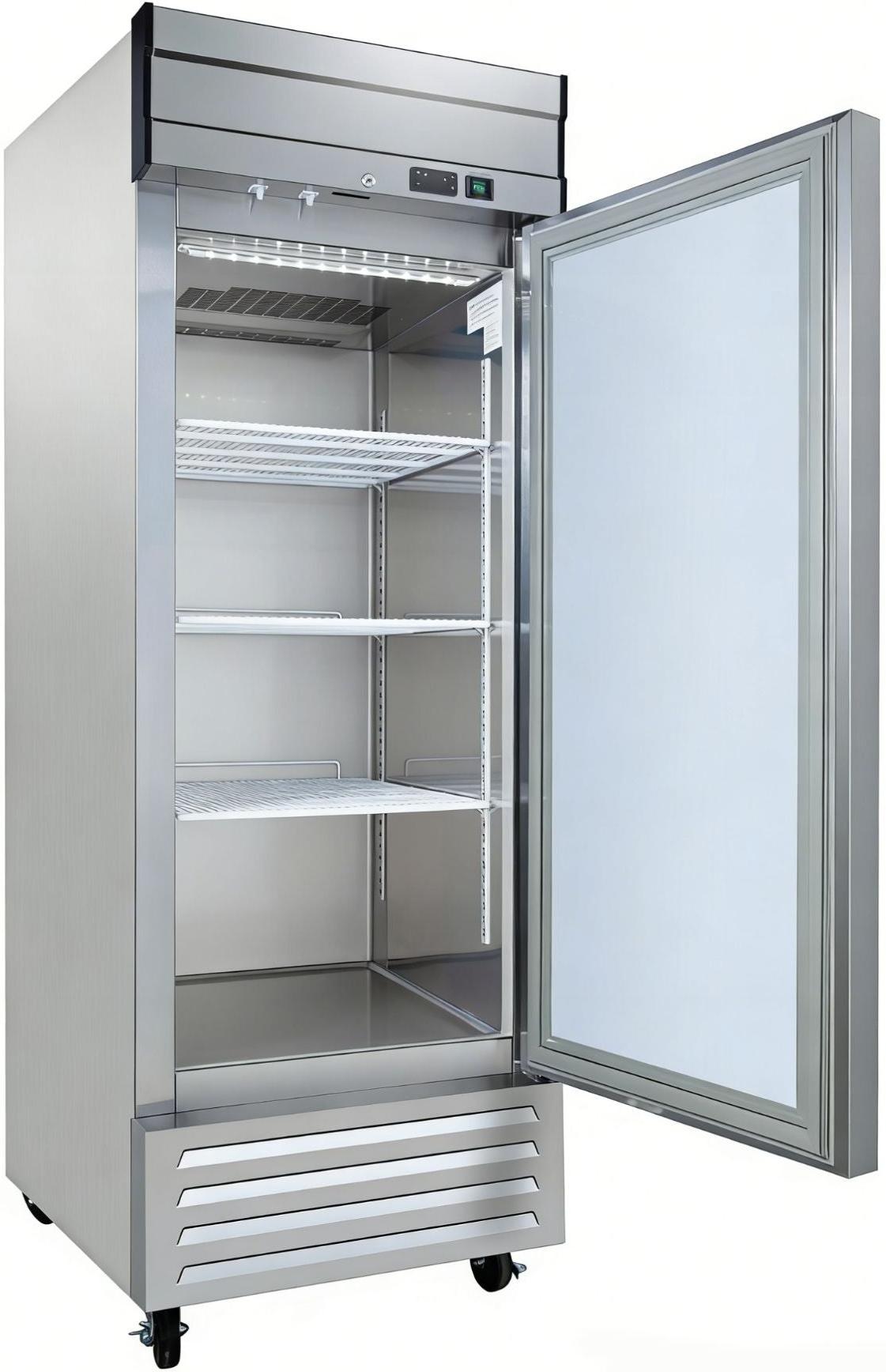Noriota - 27.2" 1 Solid Door Commercial Reach-In Refrigerator - NR23