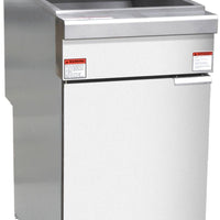 Noriota - 35-40 lbs 3-Tube Commercial Liquid Propane Floor Fryer - NFF3L - ETA MID AUGUST