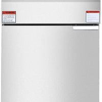 Noriota - 35-40 lbs 3-Tube Commercial Liquid Propane Floor Fryer - NFF3L - ETA MID AUGUST