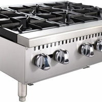 Noriota - 36" 6 Burners Commercial Gas Hot Plate - NHP36 - ETA MID AUGUST
