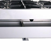 Noriota - 36" 6 Burners Commercial Gas Hot Plate - NHP36 - ETA MID AUGUST