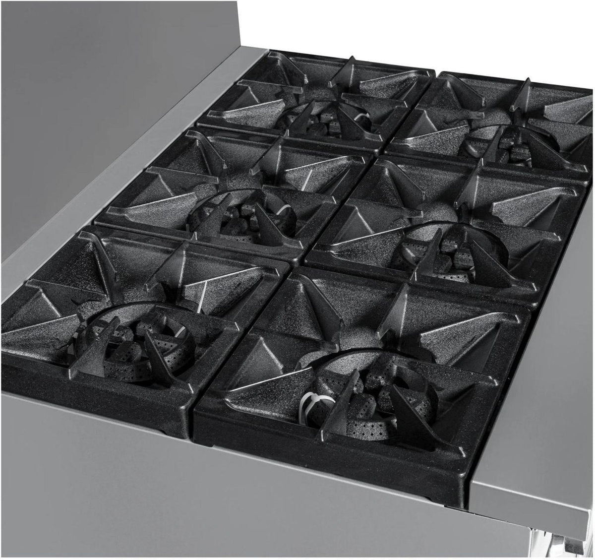 Noriota - 36" Commercial Gas Range with 6 Burners and Oven - NR36 - ETA MID AUGUST