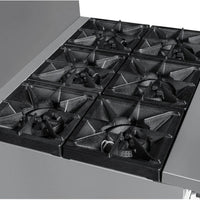 Noriota - 36" Commercial Gas Range with 6 Burners and Oven - NR36 - ETA MID AUGUST