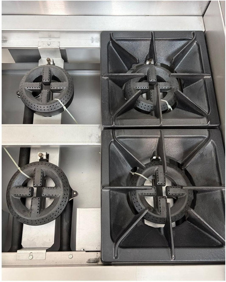 Noriota - 36" Commercial Gas Range with 6 Burners and Oven - NR36 - ETA MID AUGUST