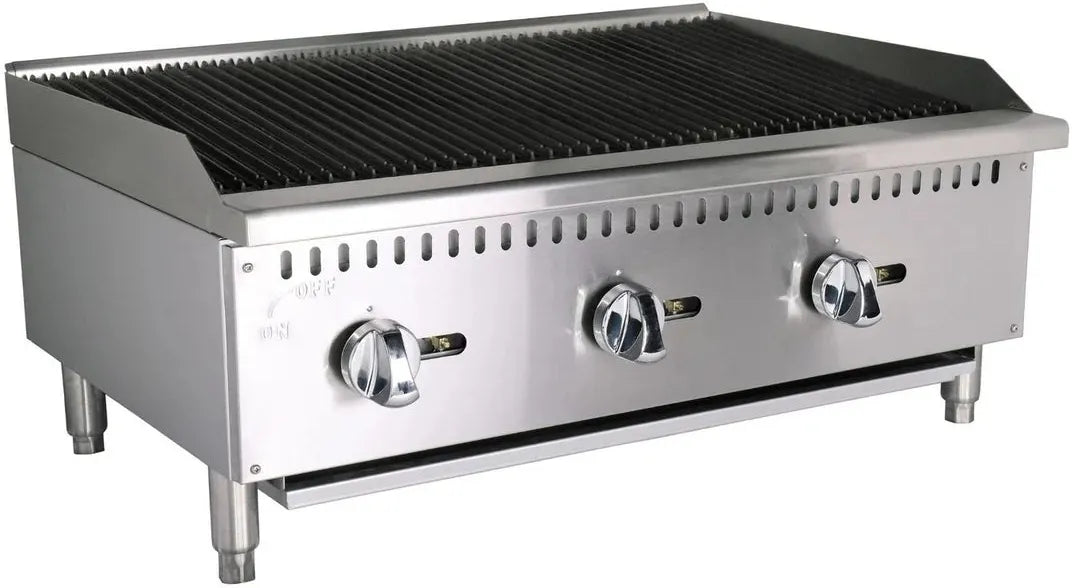 Noriota - 36" Convertible Gas Commercial Radiant Charbroiler - NCB36 - ETA MID AUGUST