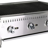 Noriota - 36" Convertible Gas Commercial Radiant Charbroiler - NCB36 - ETA MID AUGUST