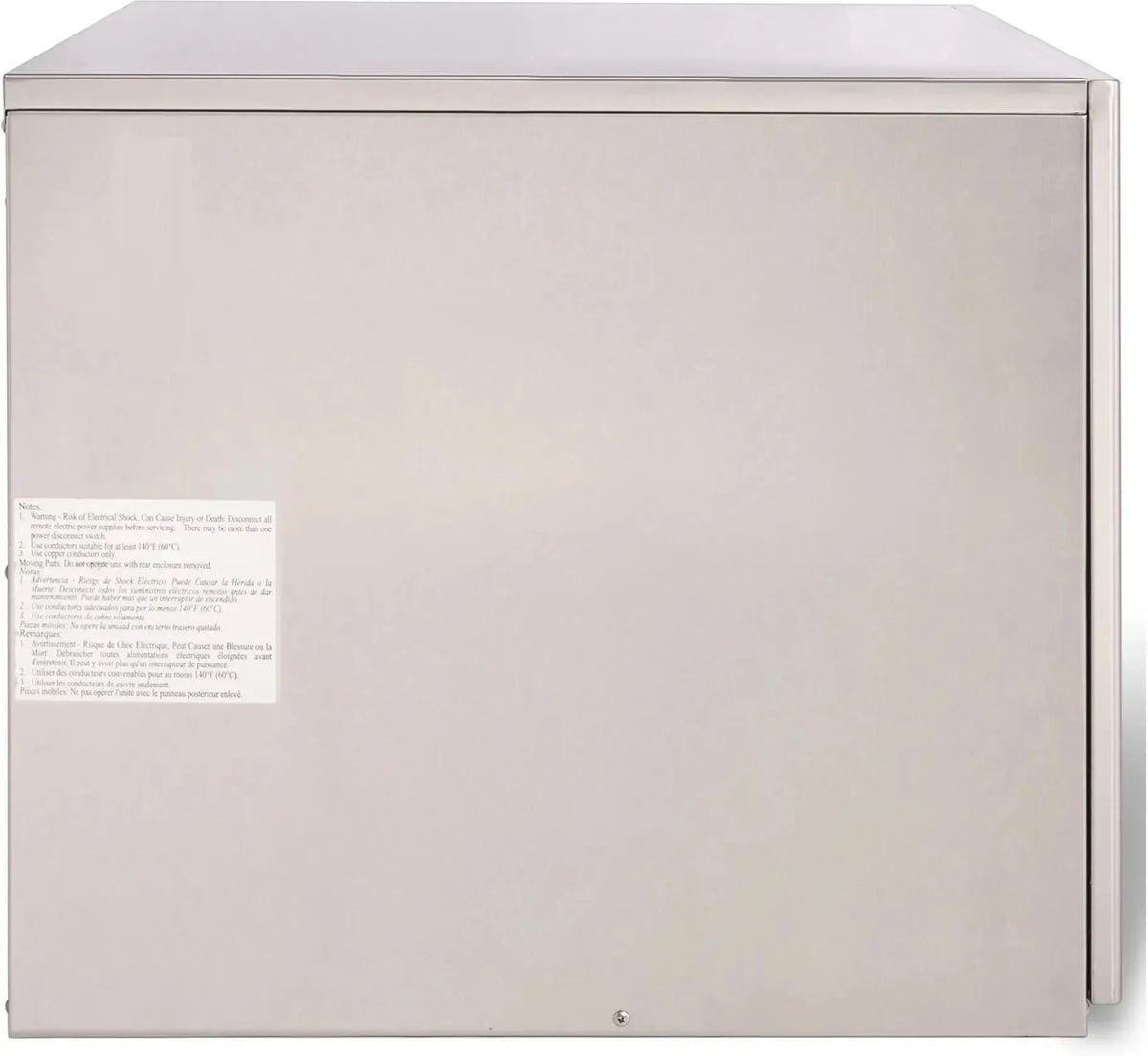 Noriota - 360 lbs 22" Wide Full Cube Modular Ice Machine - NI360F