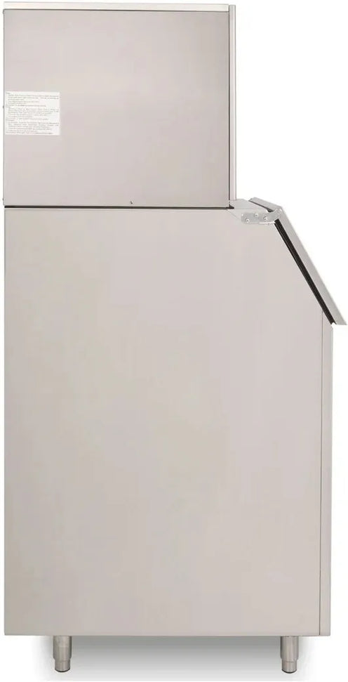 Noriota - 360 lbs Full Cube Ice Machine with 22" Wide Ice Storage Bin - NI360FB310