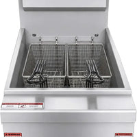 Noriota - 40 lbs Commercial Natural Gas Open Pot Fryer - NFFOP40N - ETA MID AUGUST