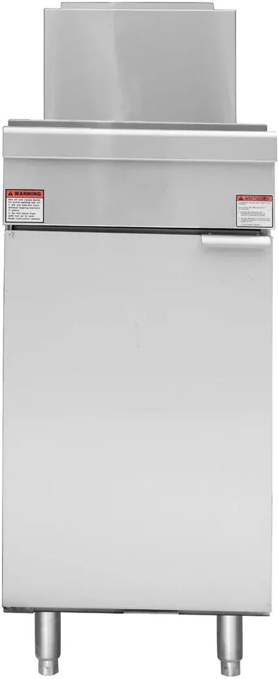 Noriota - 40 lbs Commercial Natural Gas Open Pot Fryer - NFFOP40N - ETA MID AUGUST